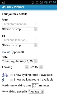 London Transport Planner android App screenshot 6